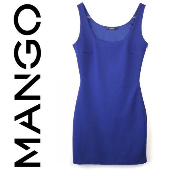 mango basics dress
